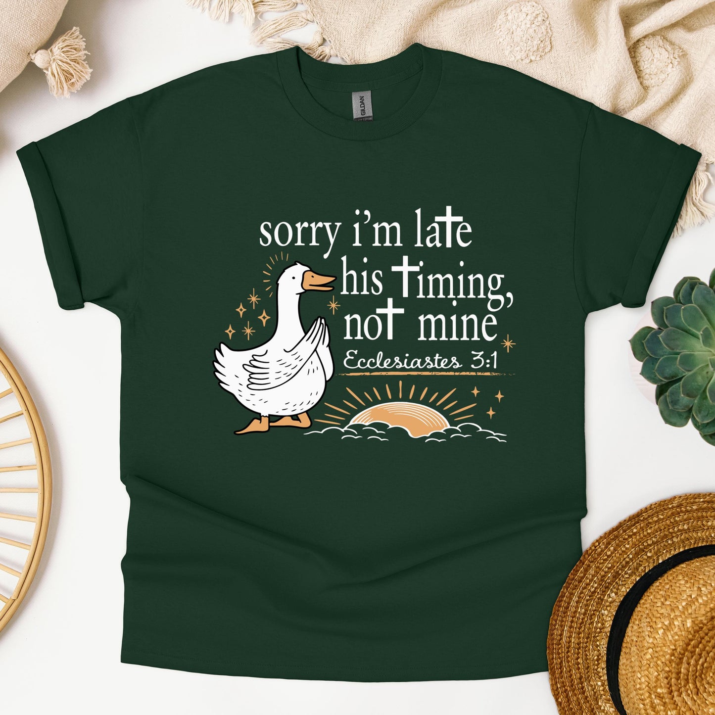 Sorry I'm Late His Timing Not Mine Ecclesiastes 3.1 01