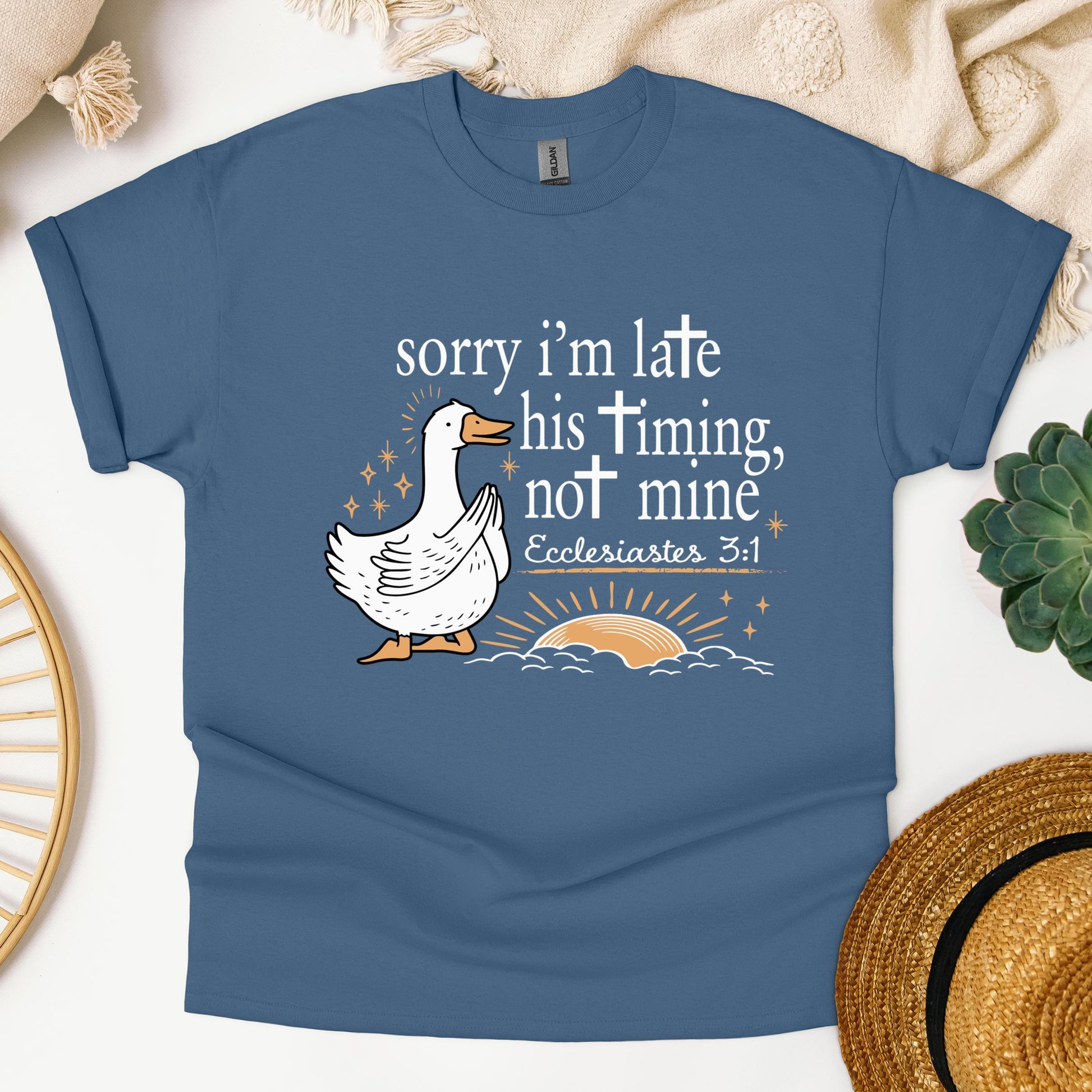 Sorry I'm Late His Timing Not Mine Ecclesiastes 3.1 01