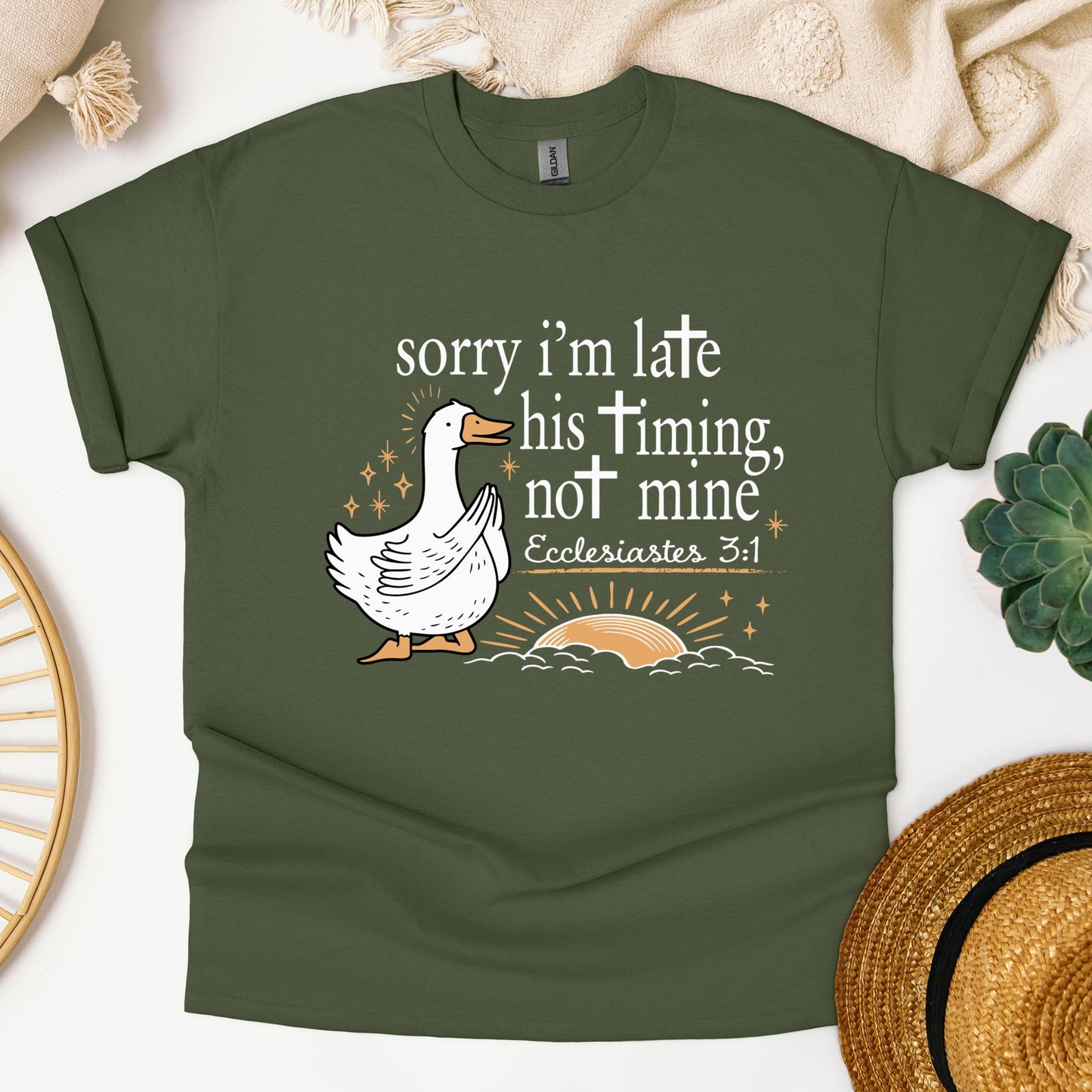 Sorry I'm Late His Timing Not Mine Ecclesiastes 3.1 01