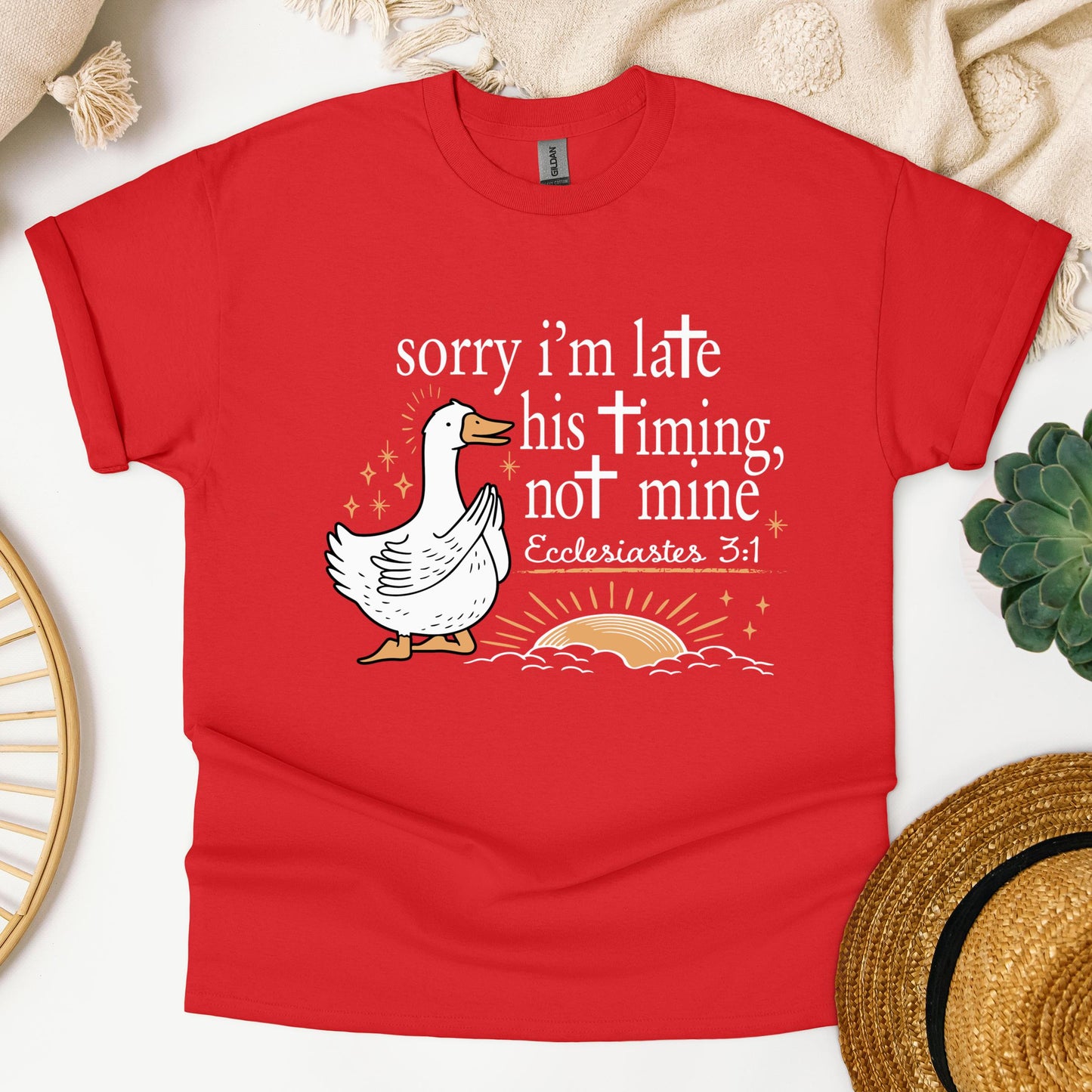 Sorry I'm Late His Timing Not Mine Ecclesiastes 3.1 01