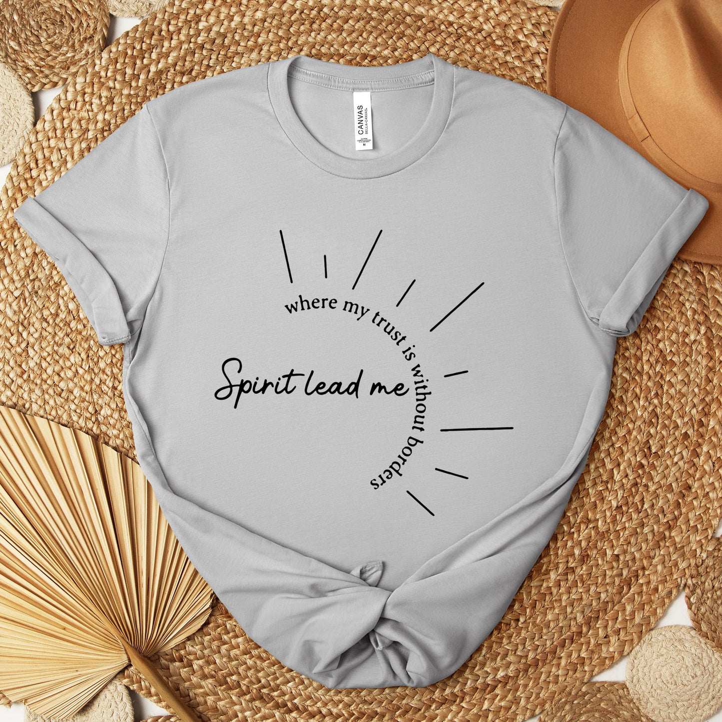 Spirit Lead Me Where My Trust Is Without Borders Premium T-shirt