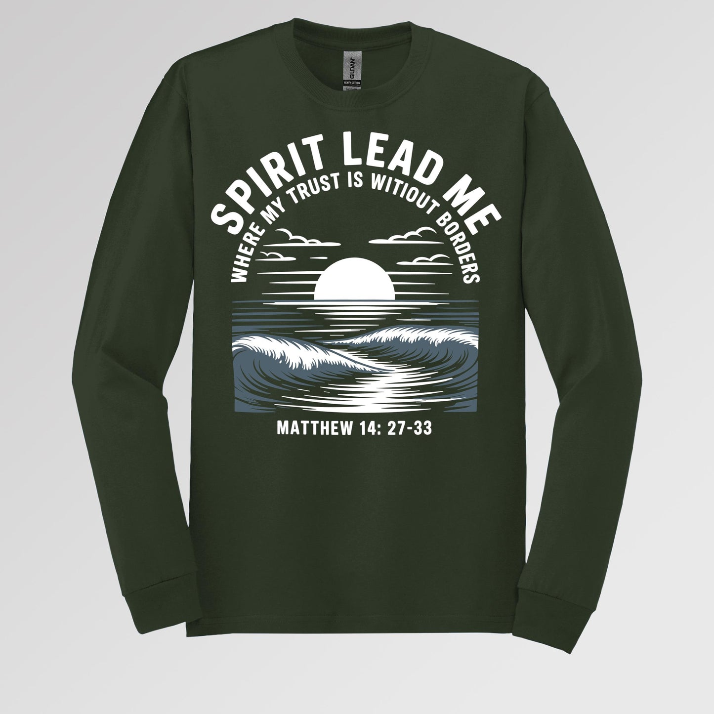 Spirit Lead Me Where My Trust Is Witiout Borders Matthew 14.27-33 01