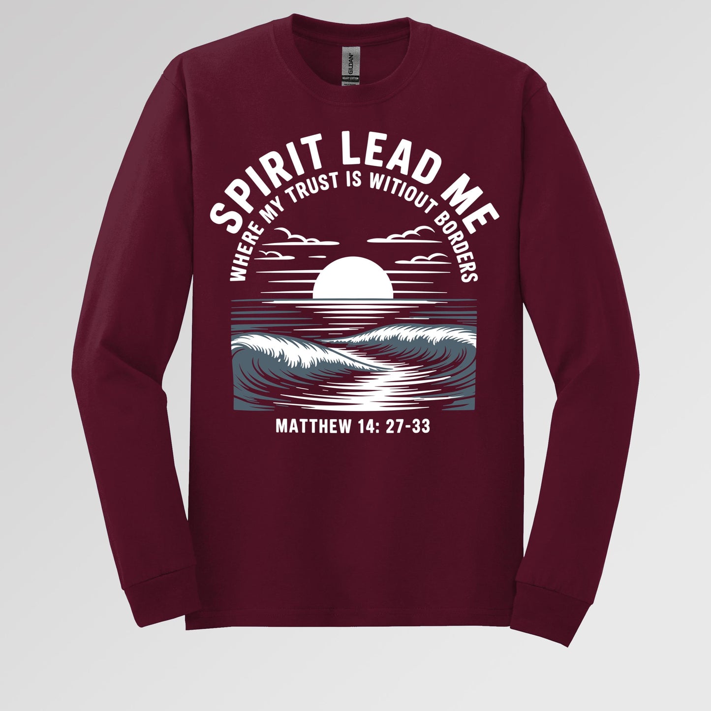 Spirit Lead Me Where My Trust Is Witiout Borders Matthew 14.27-33 01