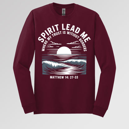 Spirit Lead Me Where My Trust Is Witiout Borders Matthew 14.27-33 01