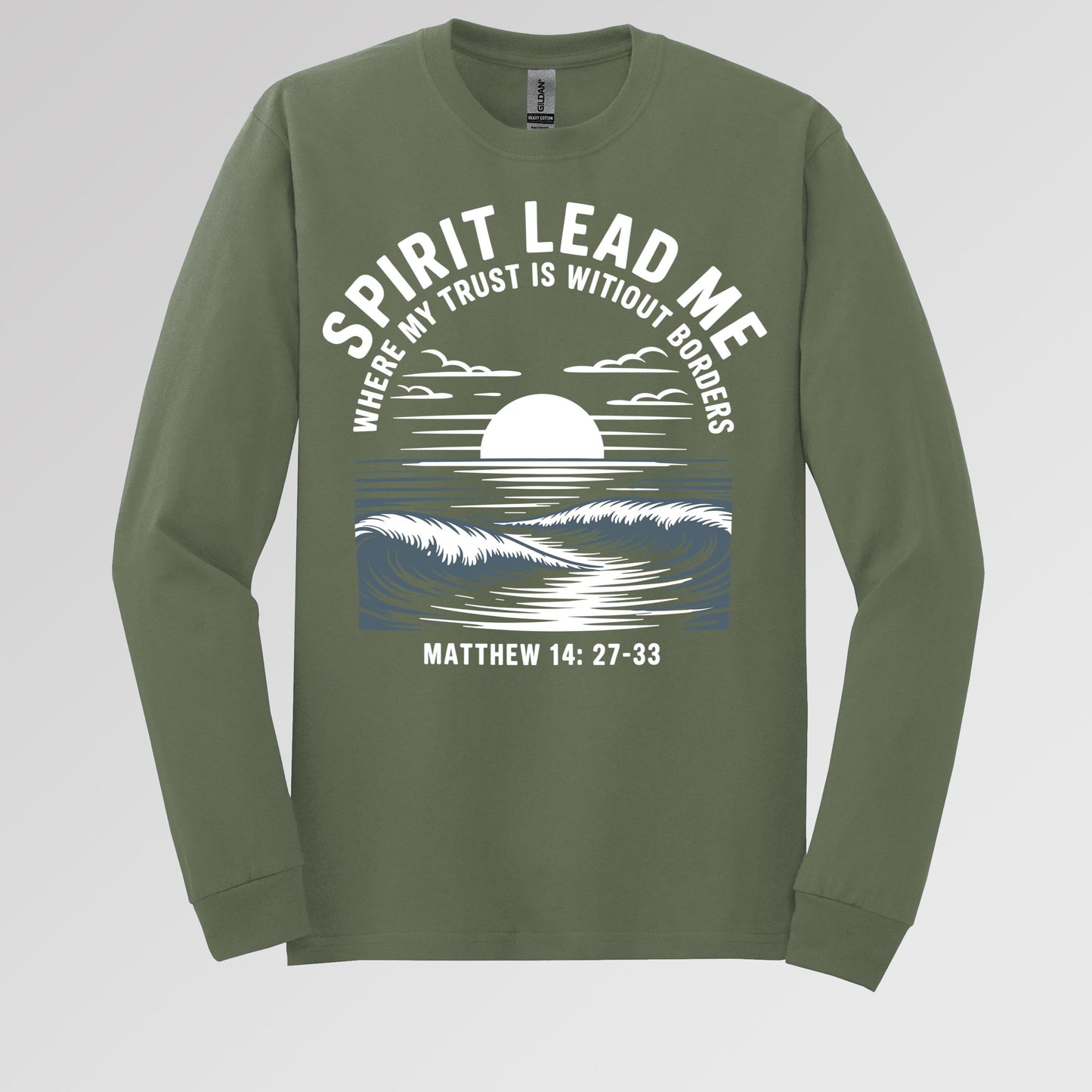 Spirit Lead Me Where My Trust Is Witiout Borders Matthew 14.27-33 01