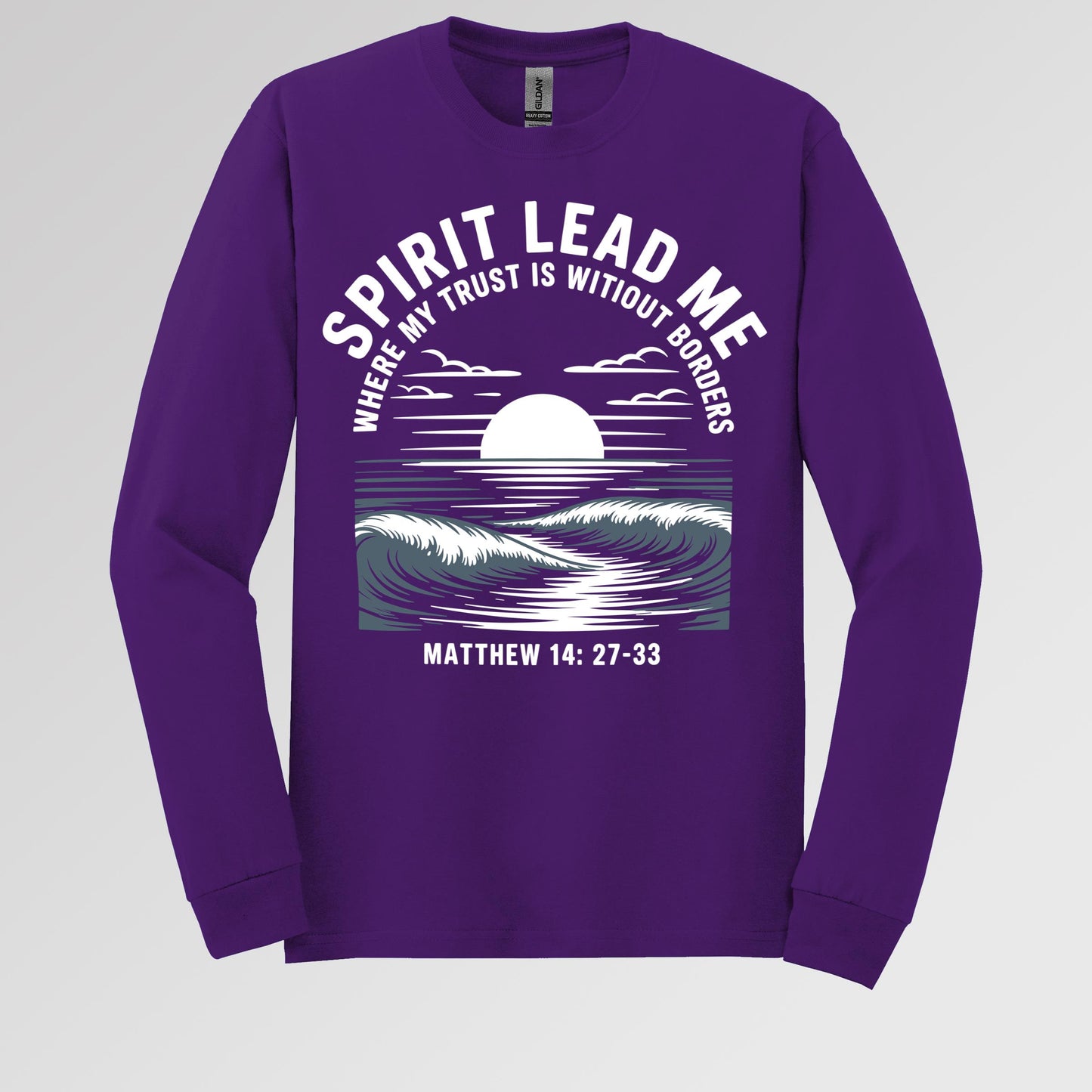 Spirit Lead Me Where My Trust Is Witiout Borders Matthew 14.27-33 01