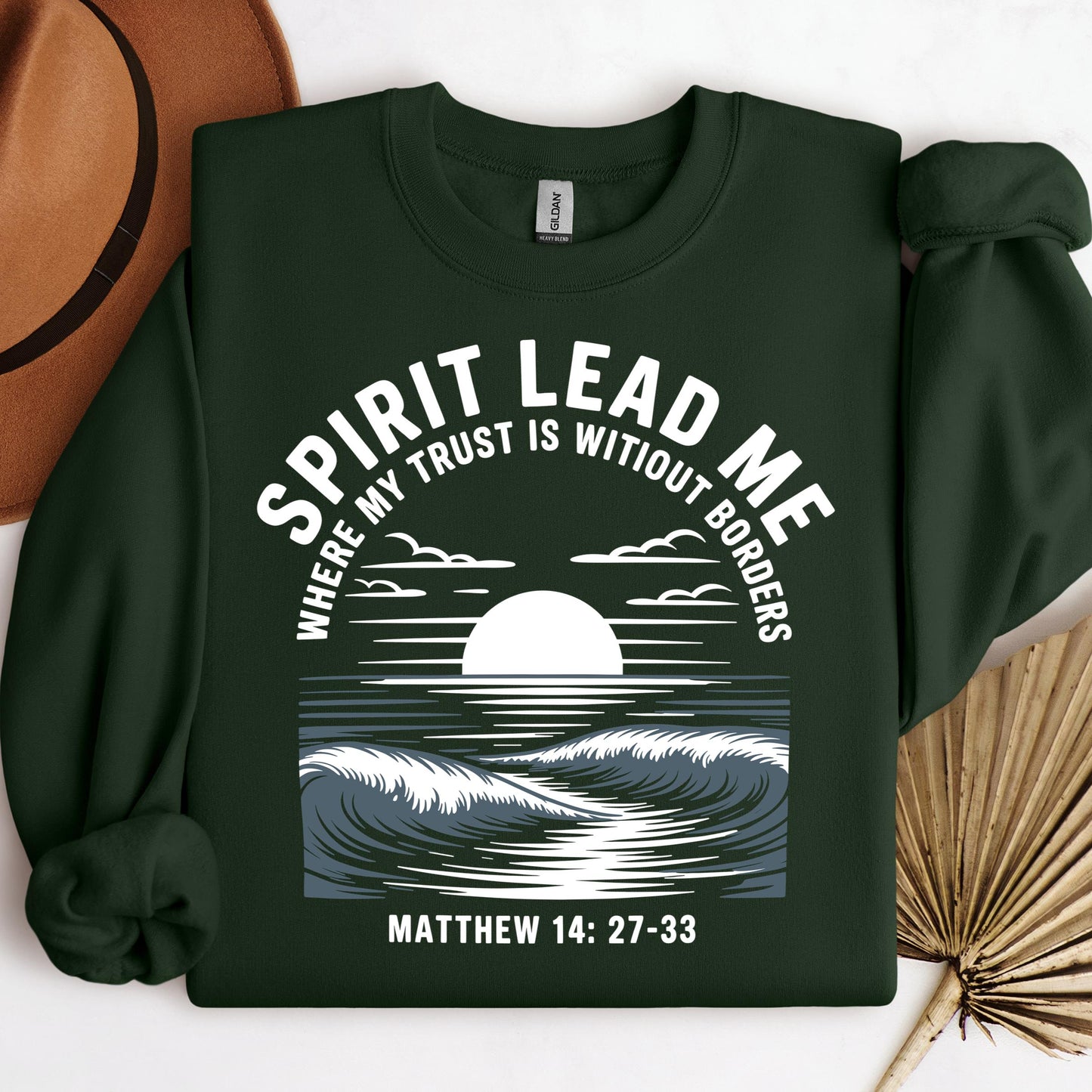 Spirit Lead Me Where My Trust Is Witiout Borders Matthew 14.27-33 01