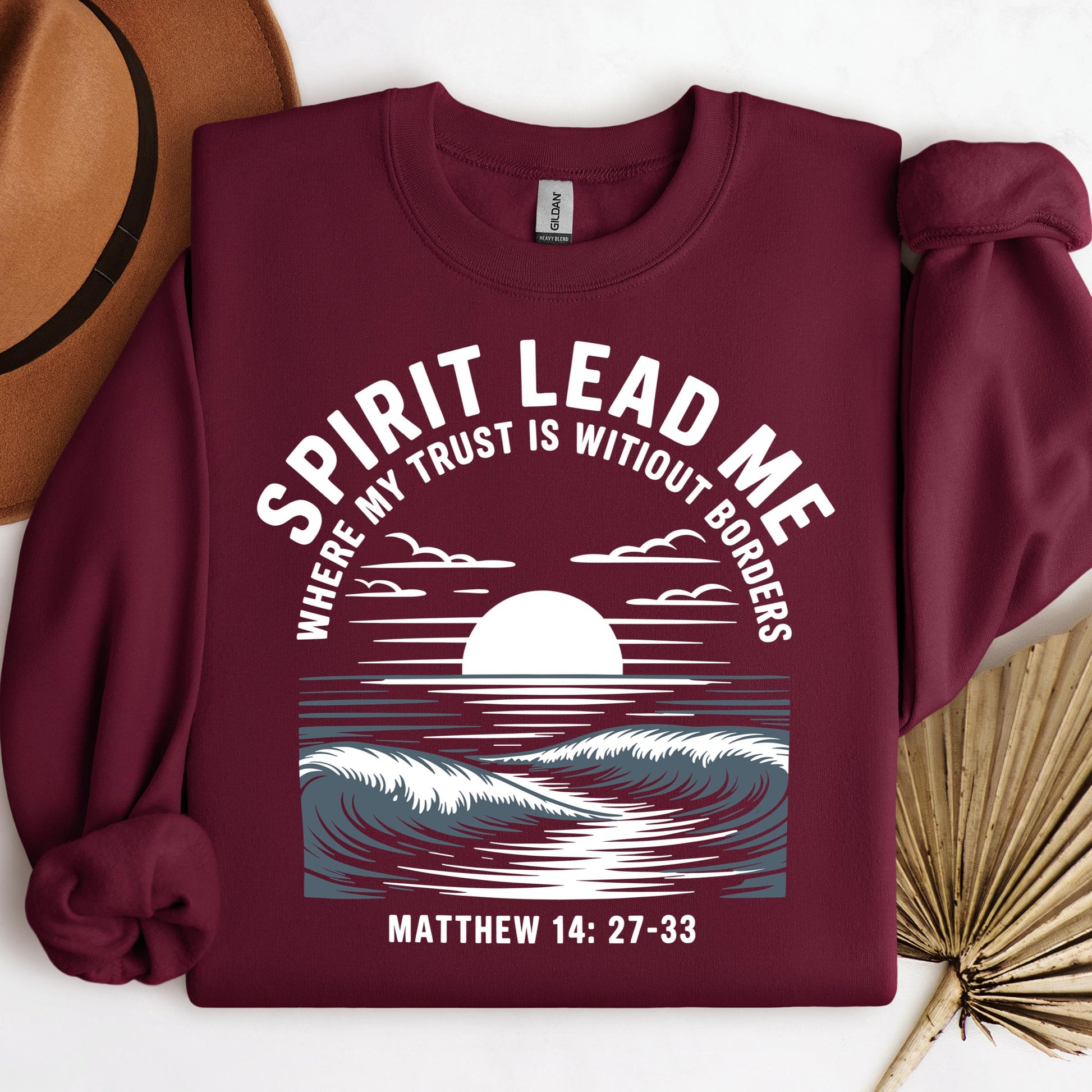 Spirit Lead Me Where My Trust Is Witiout Borders Matthew 14.27-33 01