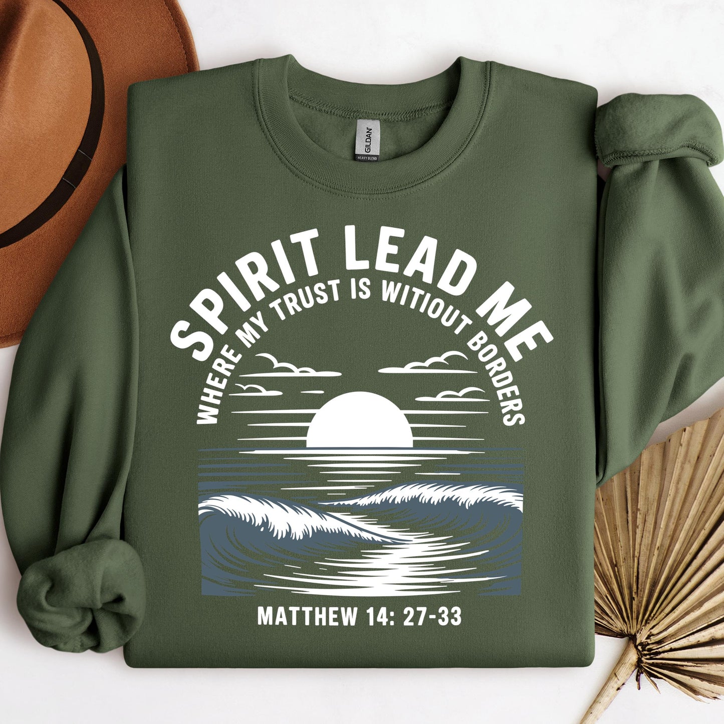 Spirit Lead Me Where My Trust Is Witiout Borders Matthew 14.27-33 01