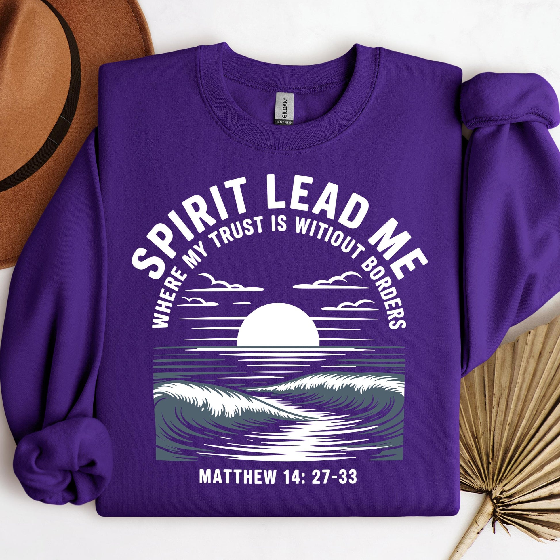 Spirit Lead Me Where My Trust Is Witiout Borders Matthew 14.27-33 01