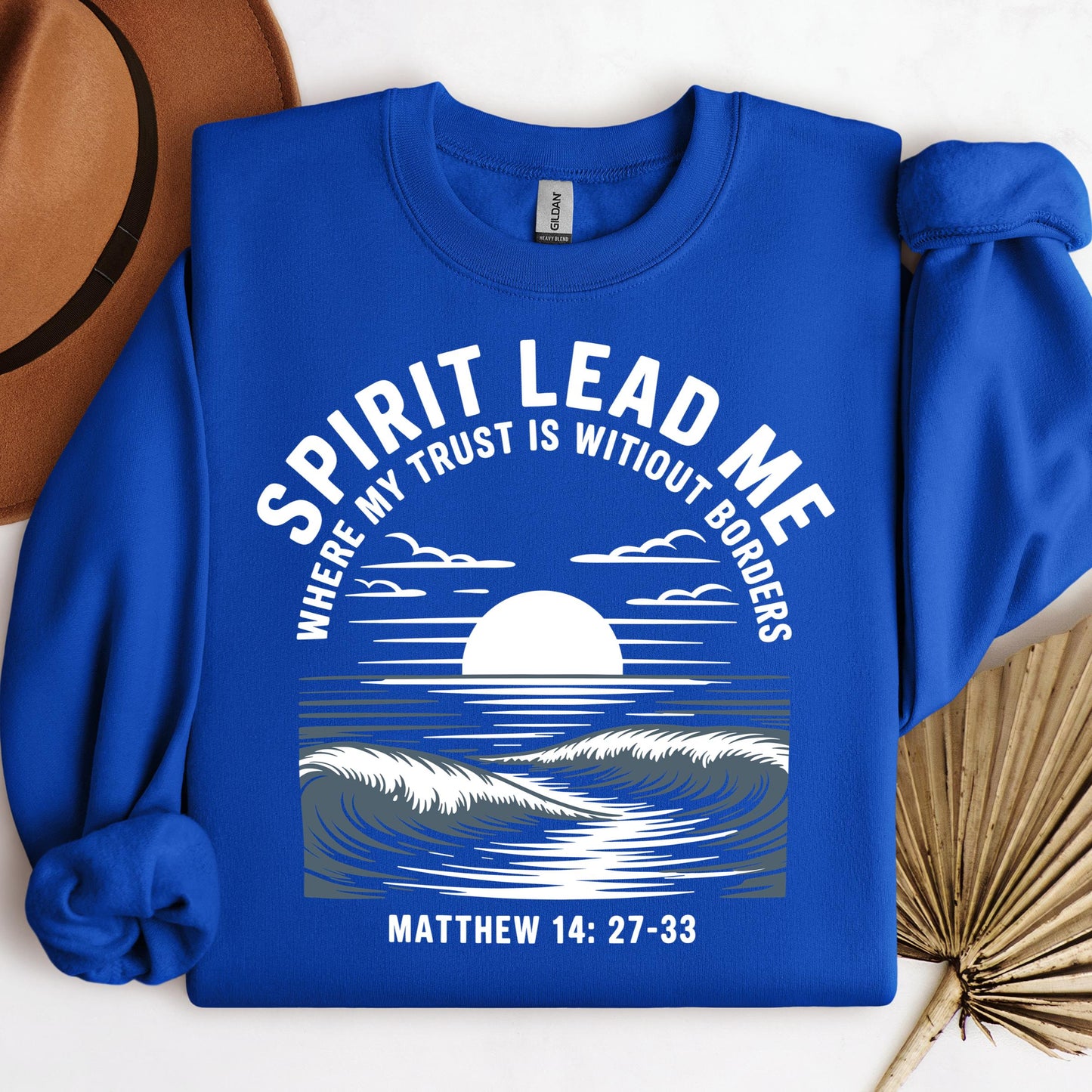 Spirit Lead Me Where My Trust Is Witiout Borders Matthew 14.27-33 01