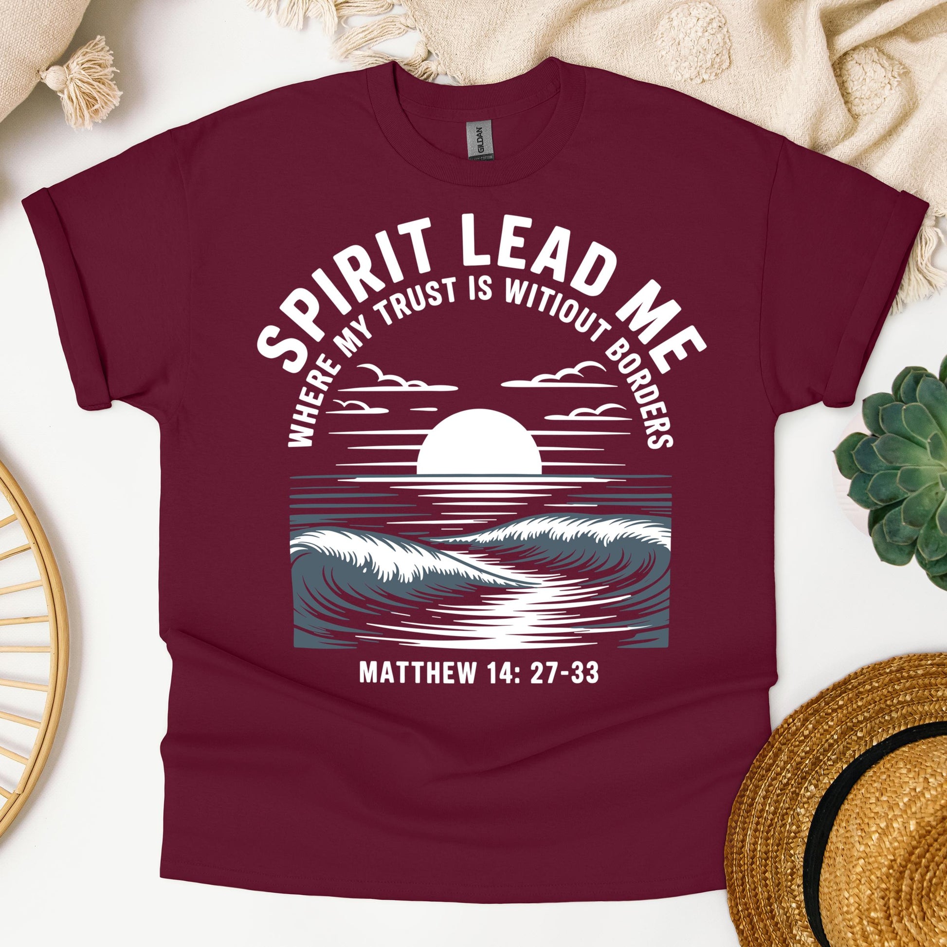 Spirit Lead Me Where My Trust Is Witiout Borders Matthew 14.27-33 01
