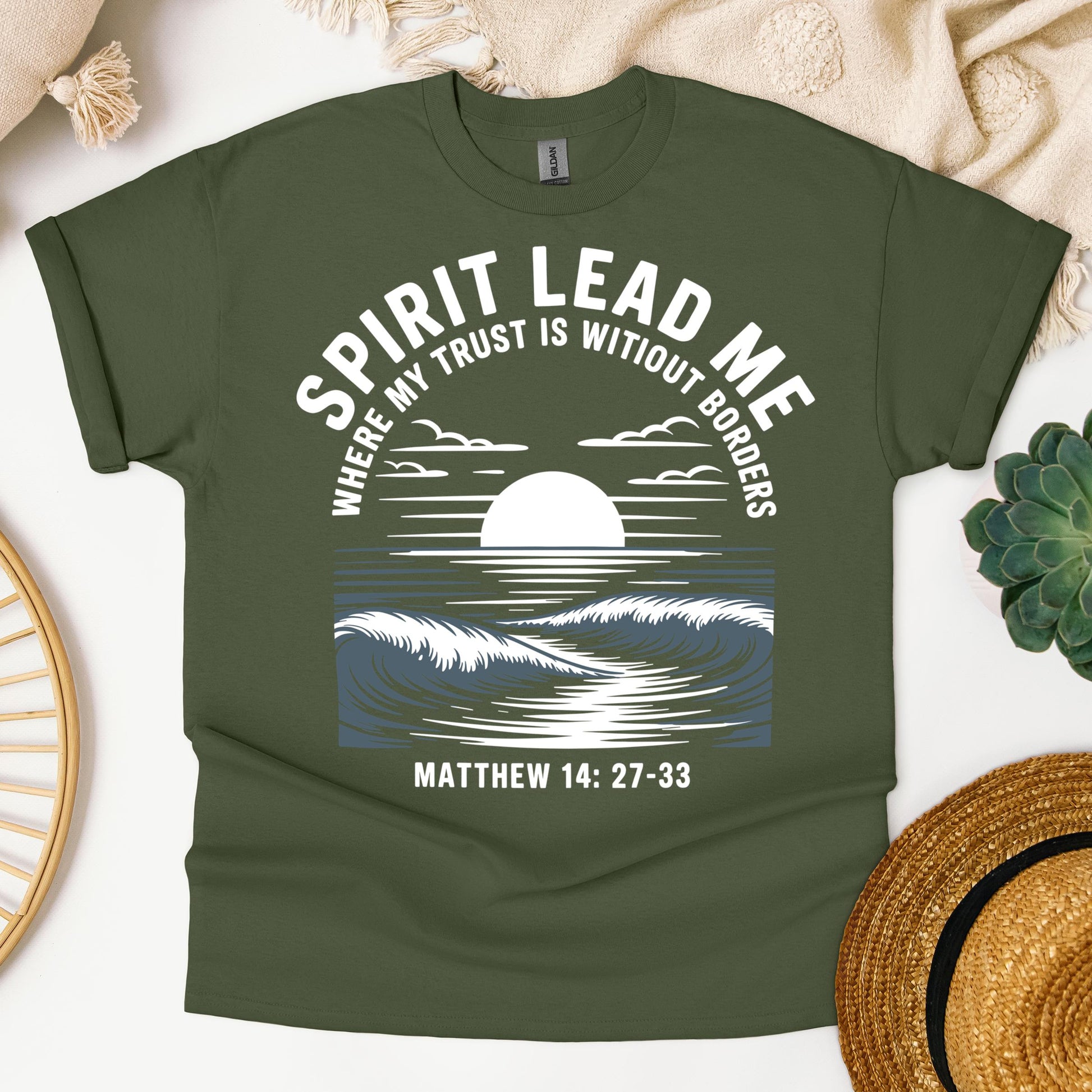 Spirit Lead Me Where My Trust Is Witiout Borders Matthew 14.27-33 01