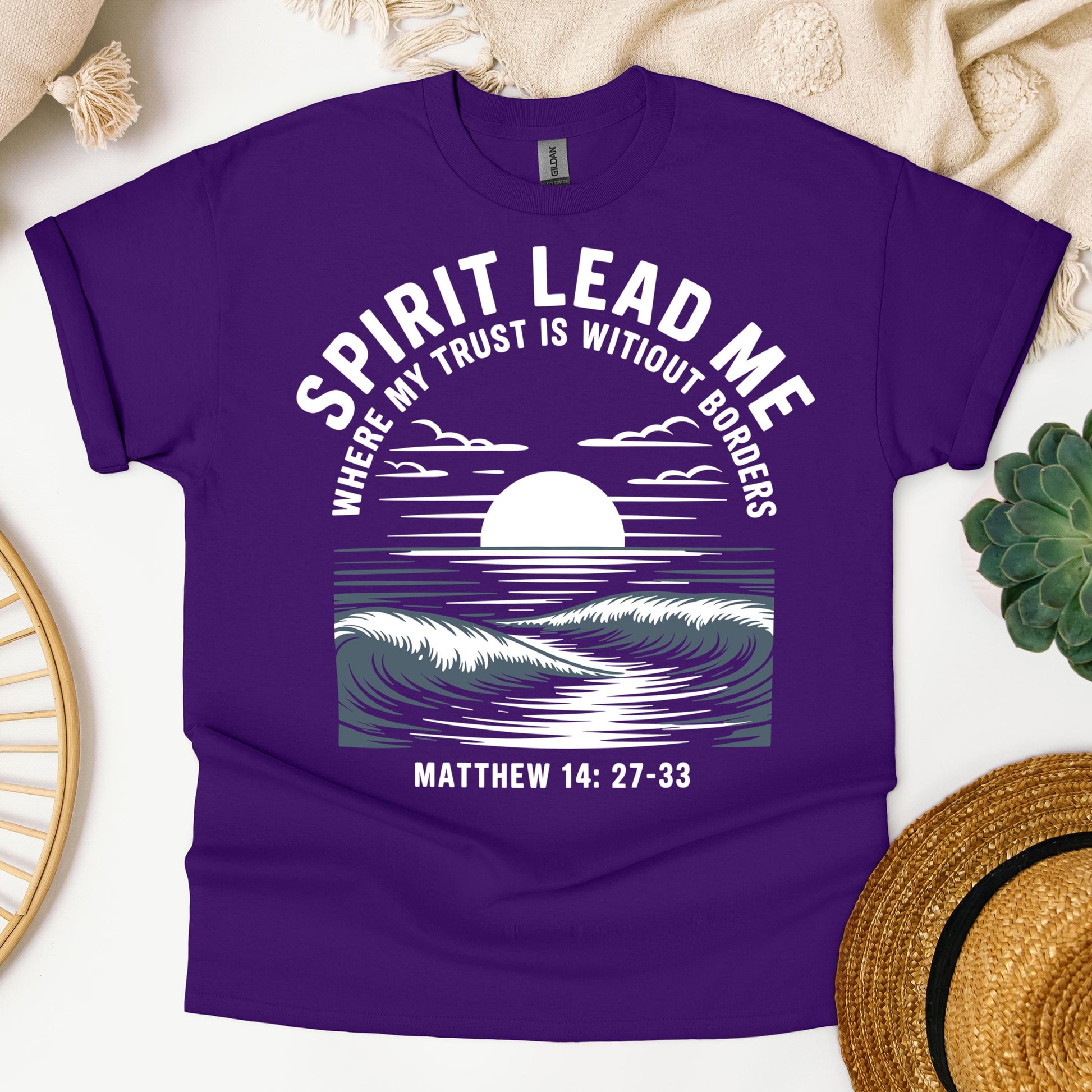 Spirit Lead Me Where My Trust Is Witiout Borders Matthew 14.27-33 01