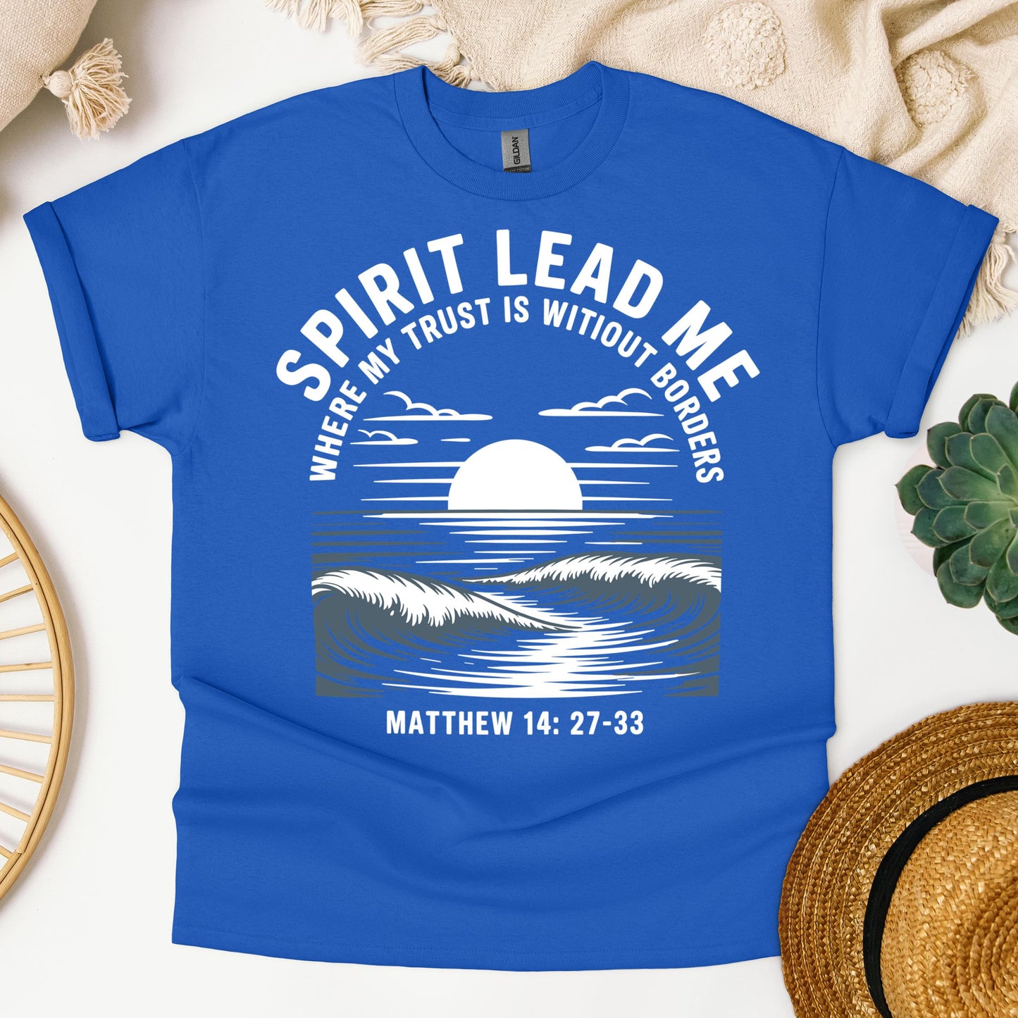 Spirit Lead Me Where My Trust Is Witiout Borders Matthew 14.27-33 01