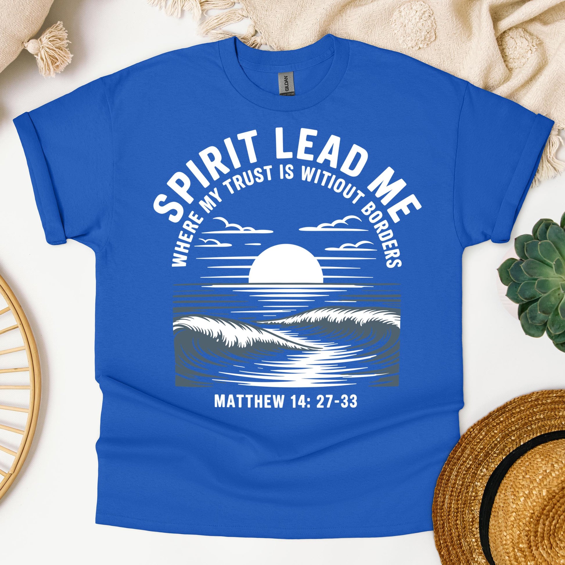 Spirit Lead Me Where My Trust Is Witiout Borders Matthew 14.27-33 01