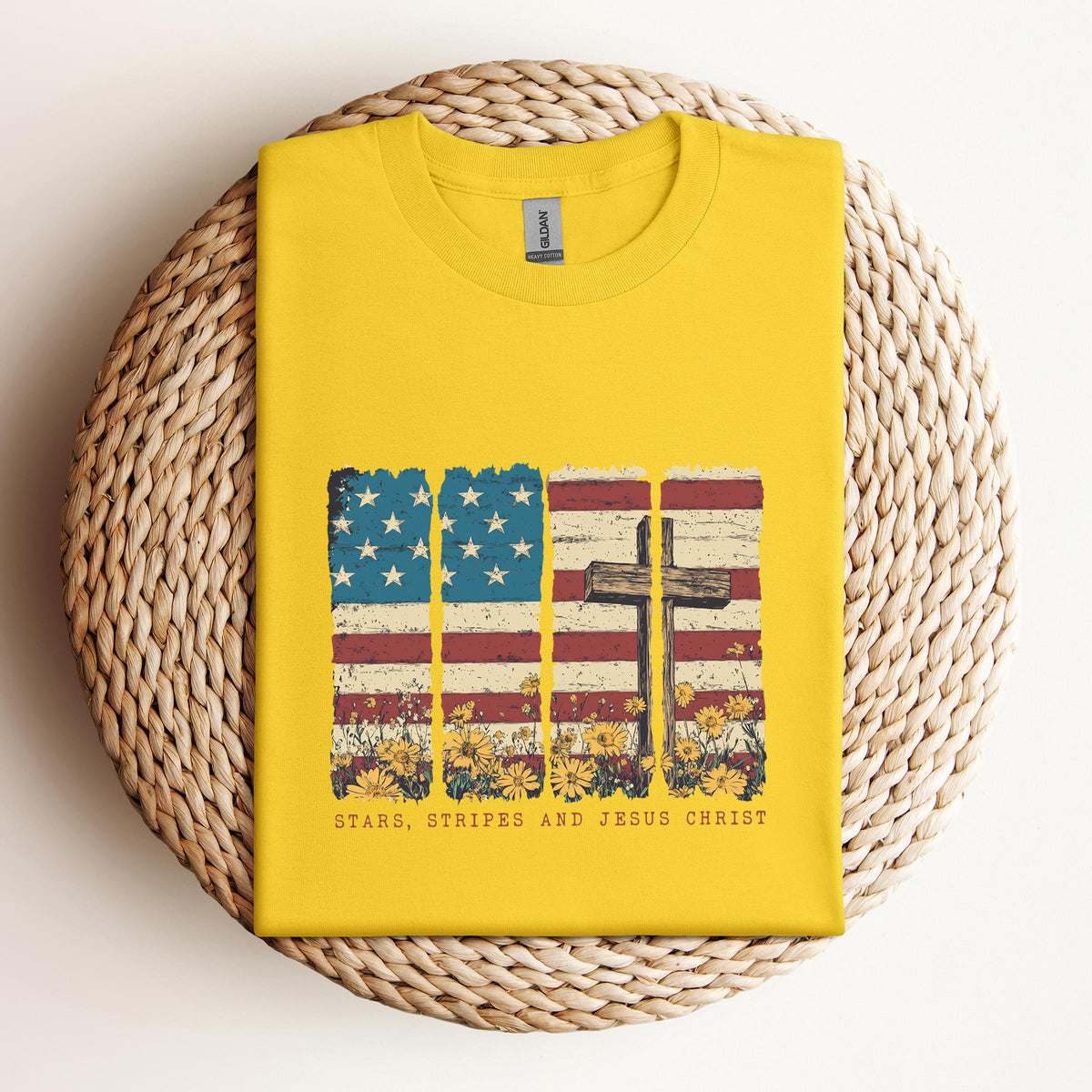 Stars Stripes And Jesus Christ