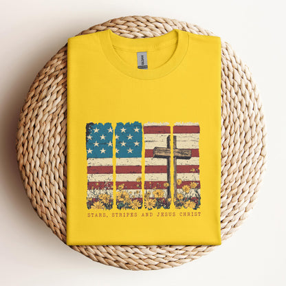 Stars Stripes And Jesus Christ