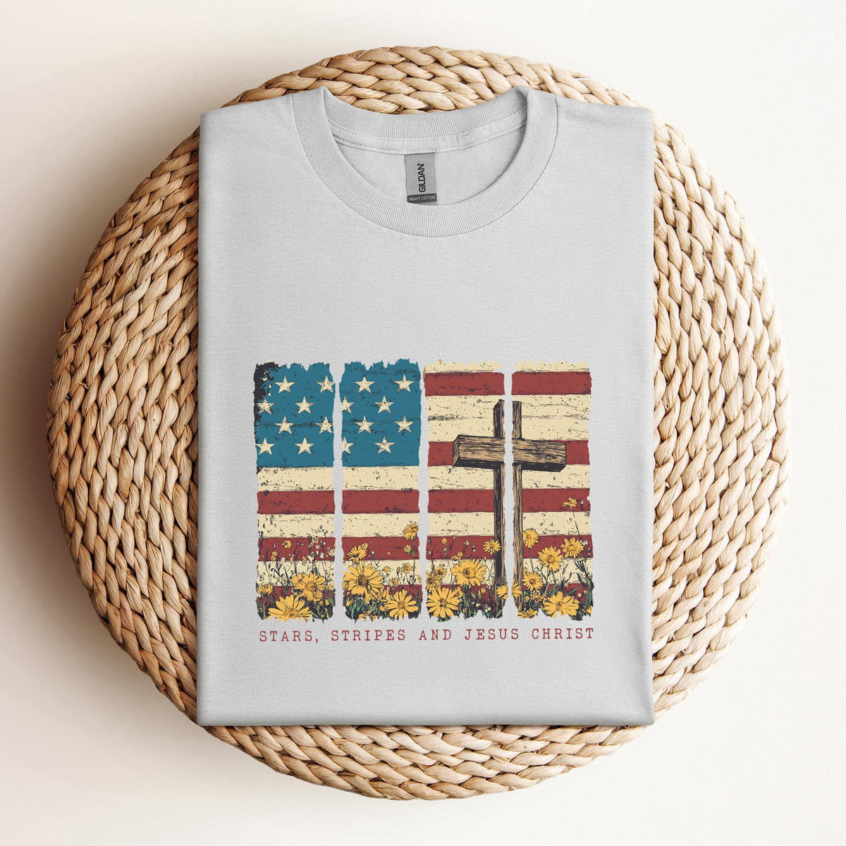 Stars Stripes And Jesus Christ