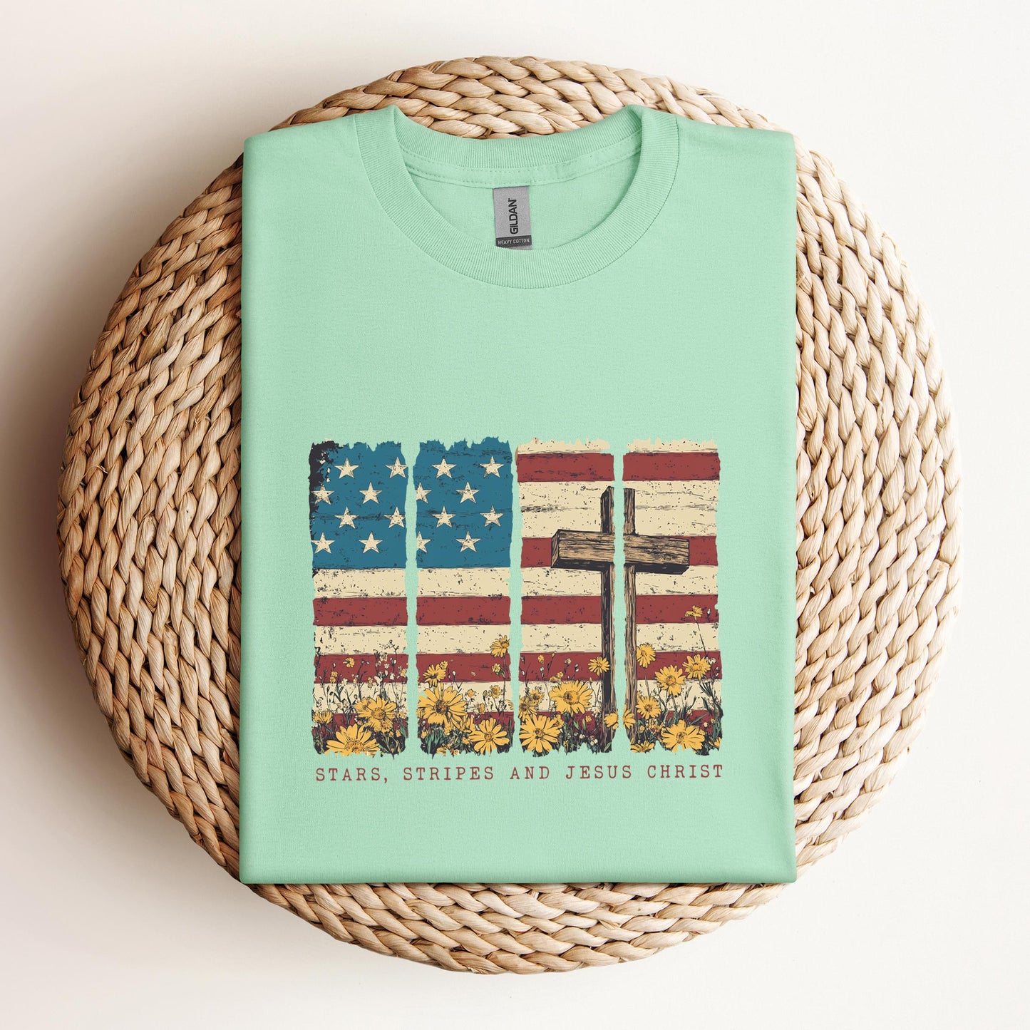 Stars Stripes And Jesus Christ