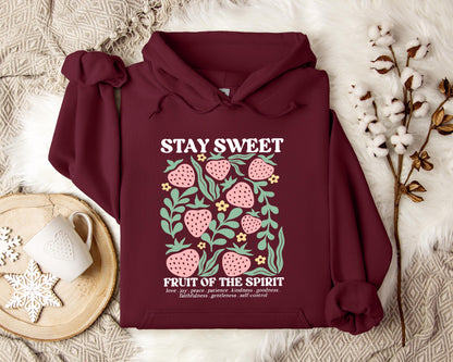 Stay Sweet Fruit Of The Spirit Hoodie