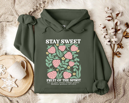 Stay Sweet Fruit Of The Spirit Hoodie