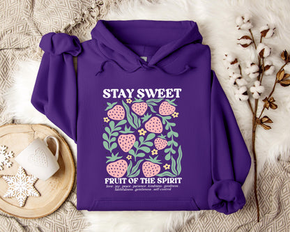 Stay Sweet Fruit Of The Spirit Hoodie