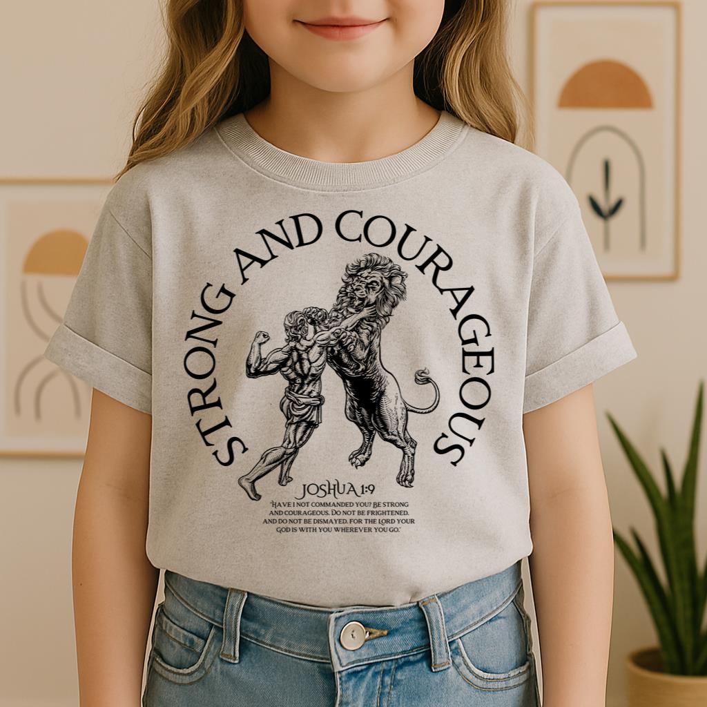 Strong And Courageous Joshua 1.9 01