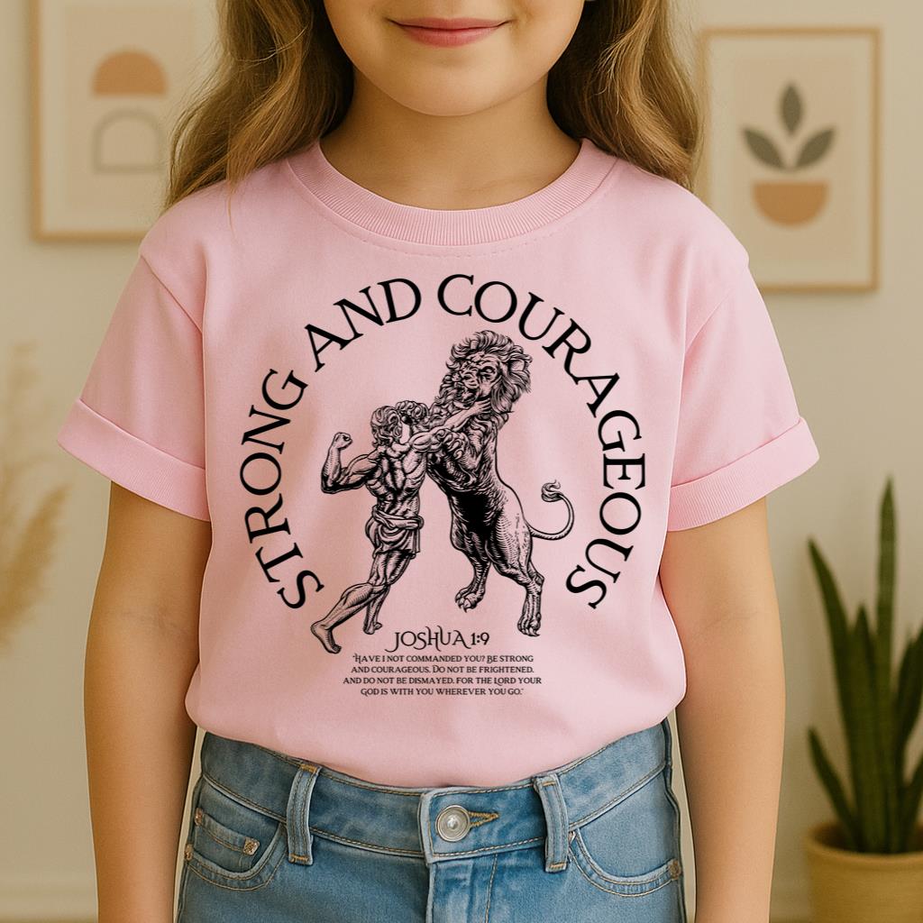 Strong And Courageous Joshua 1.9 01