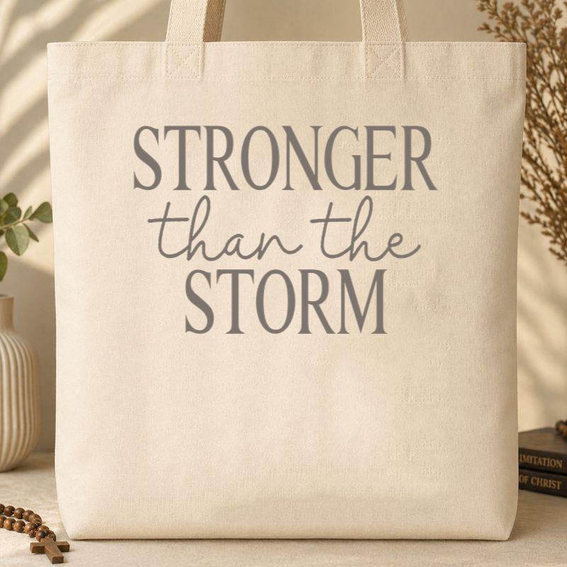 Stronger Than The Storm 01 Tote Bag