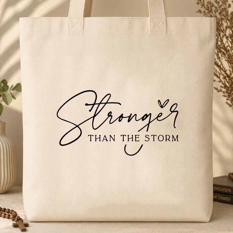 Stronger Than The Storm Tote Bag