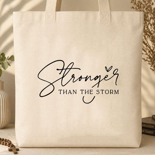 Stronger Than The Storm Tote Bag