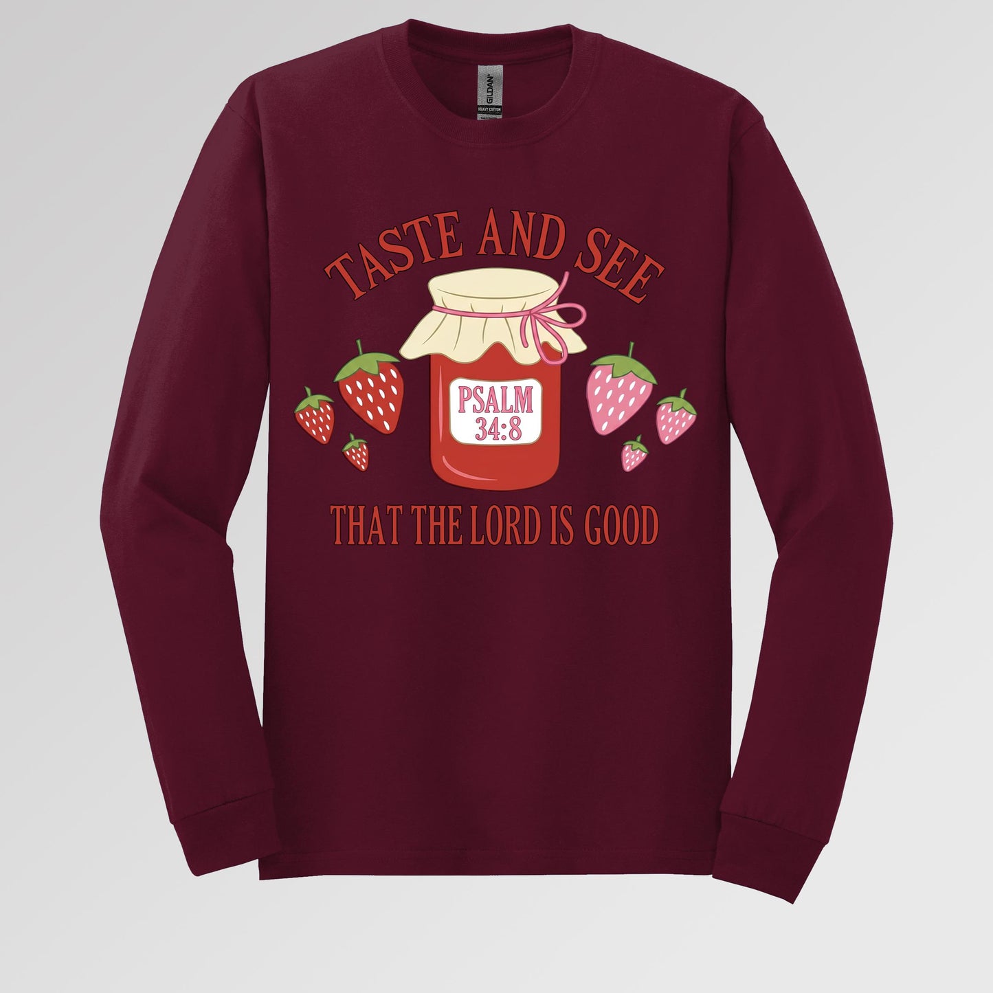 Taste And See That The Lord Is Good Psalm 34.8 01