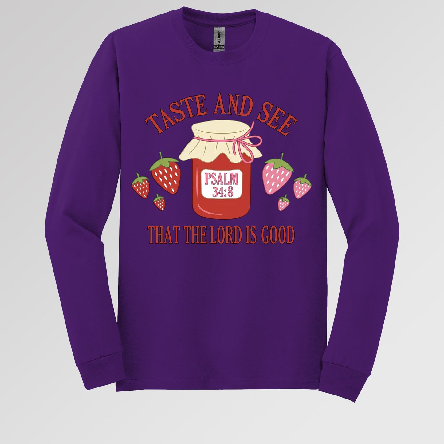 Taste And See That The Lord Is Good Psalm 34.8 01