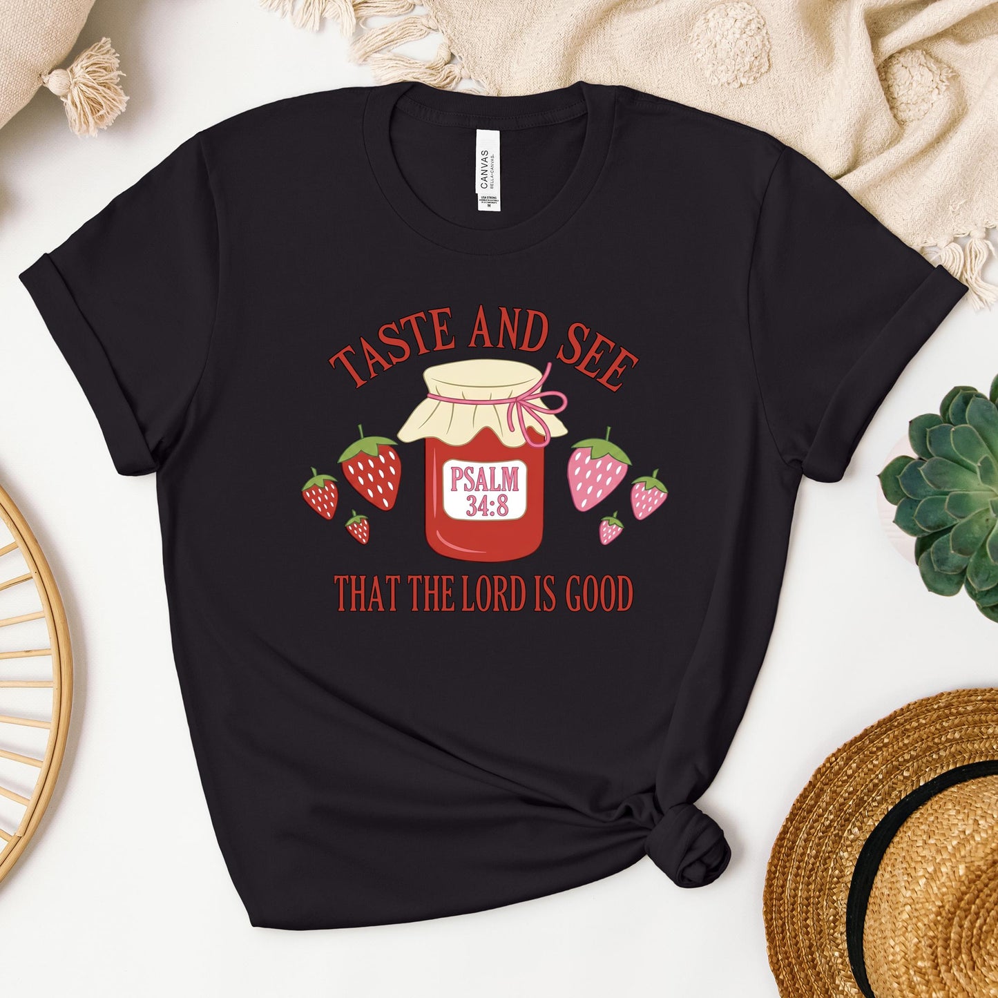 Taste And See That The Lord Is Good Psalm 34.8 01