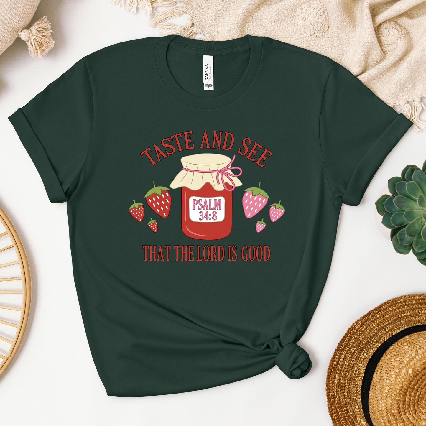 Taste And See That The Lord Is Good Psalm 34.8 01
