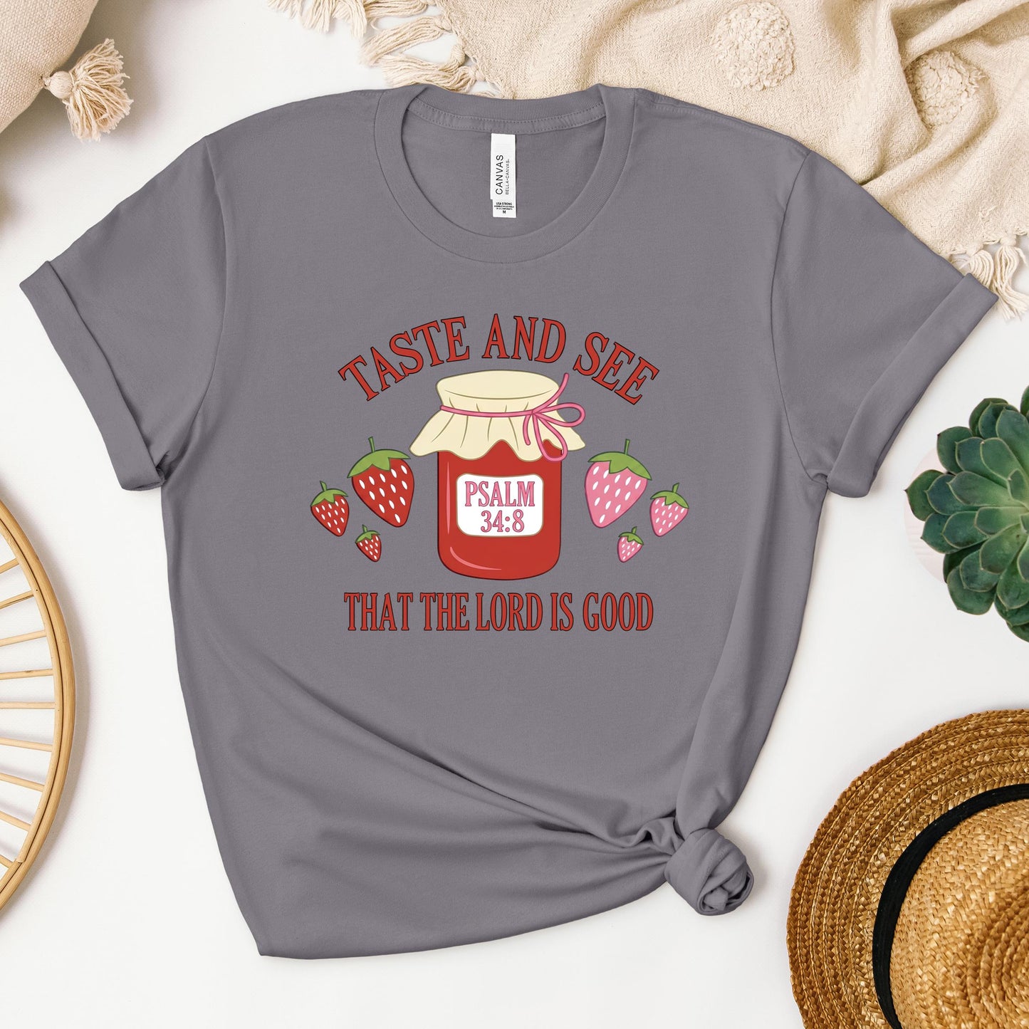 Taste And See That The Lord Is Good Psalm 34.8 01