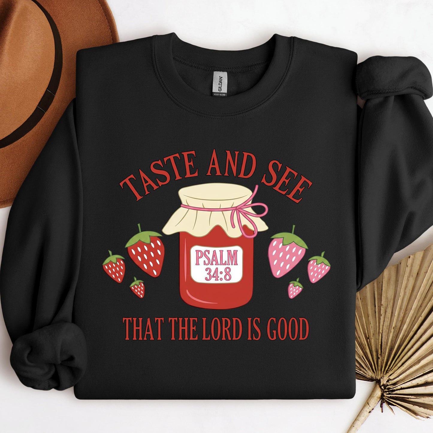 Taste And See That The Lord Is Good Psalm 34.8 01