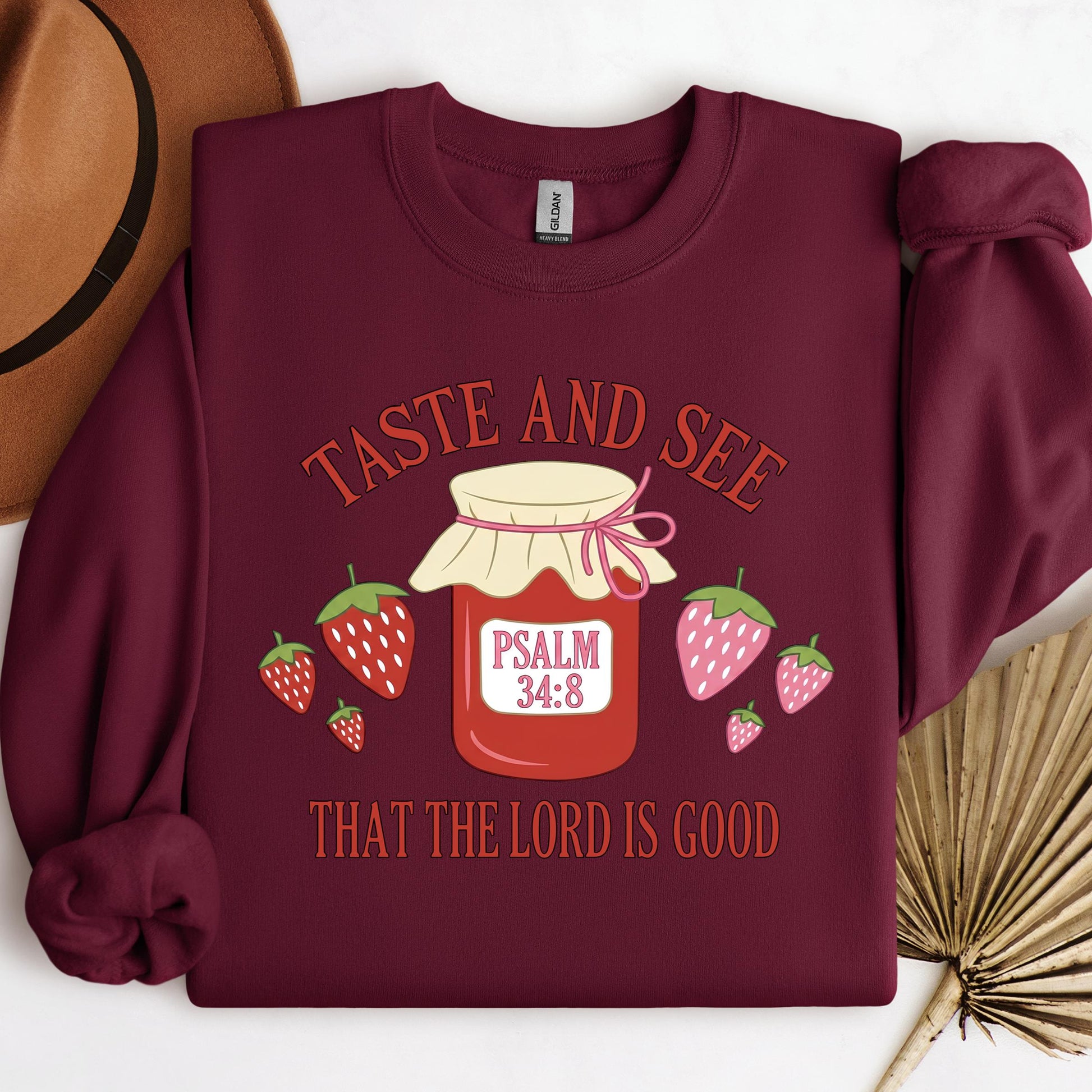 Taste And See That The Lord Is Good Psalm 34.8 01