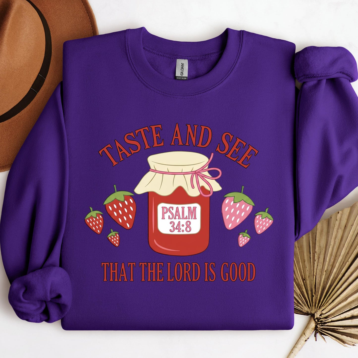 Taste And See That The Lord Is Good Psalm 34.8 01