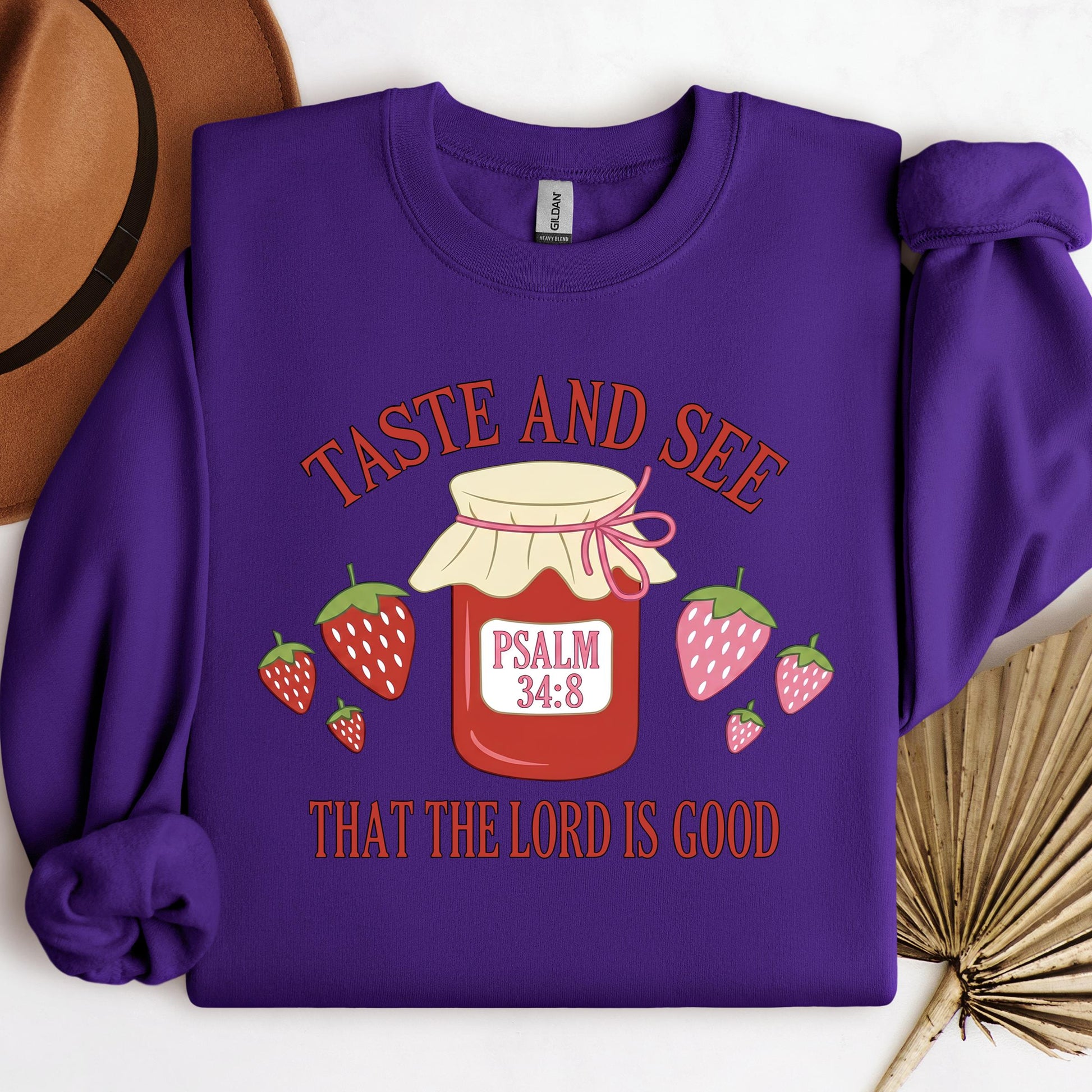 Taste And See That The Lord Is Good Psalm 34.8 01