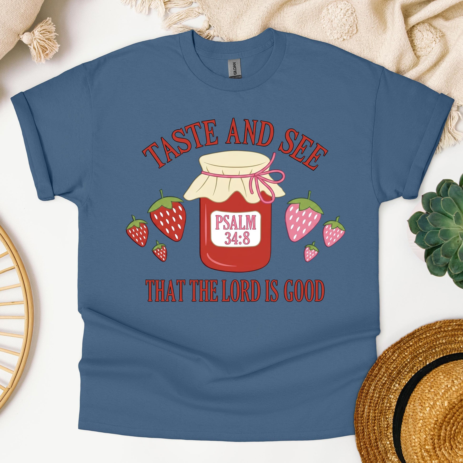 Taste And See That The Lord Is Good Psalm 34.8 01