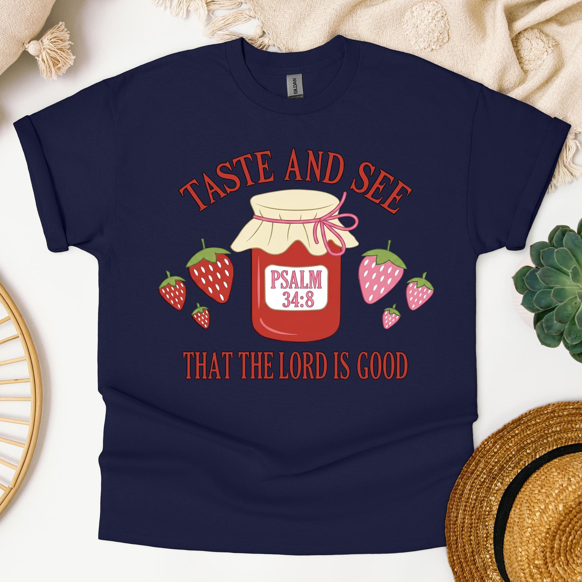 Taste And See That The Lord Is Good Psalm 34.8 01