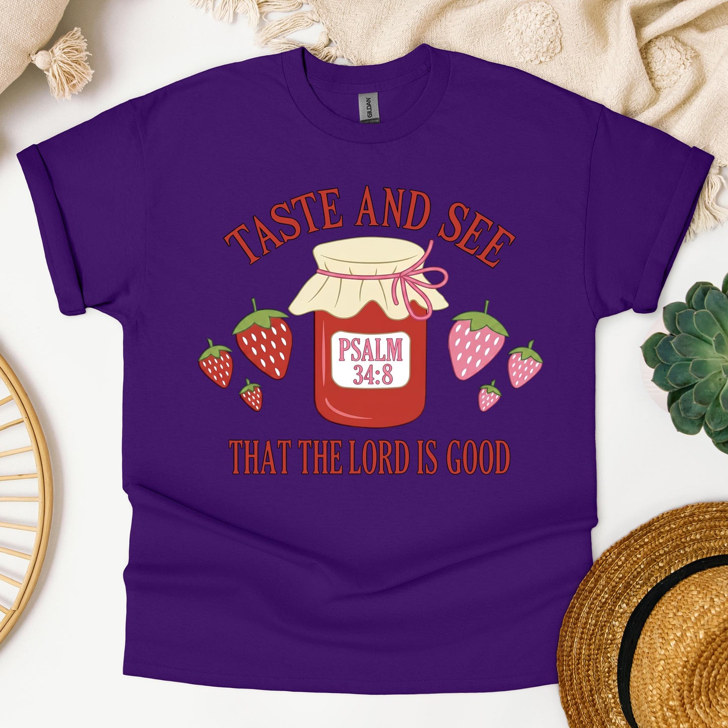 Taste And See That The Lord Is Good Psalm 34.8 01