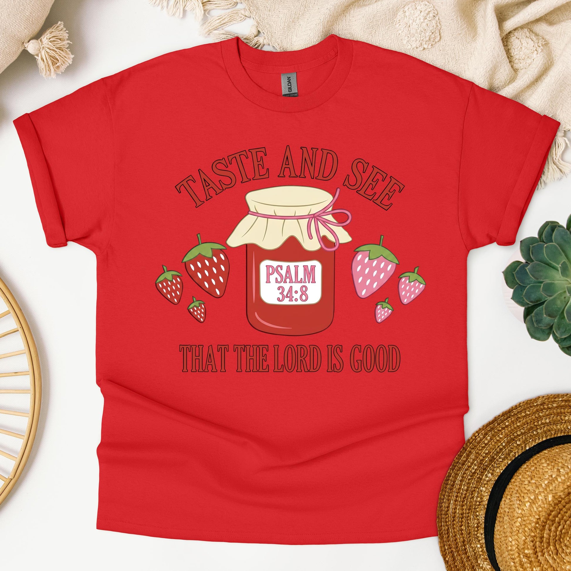 Taste And See That The Lord Is Good Psalm 34.8 01