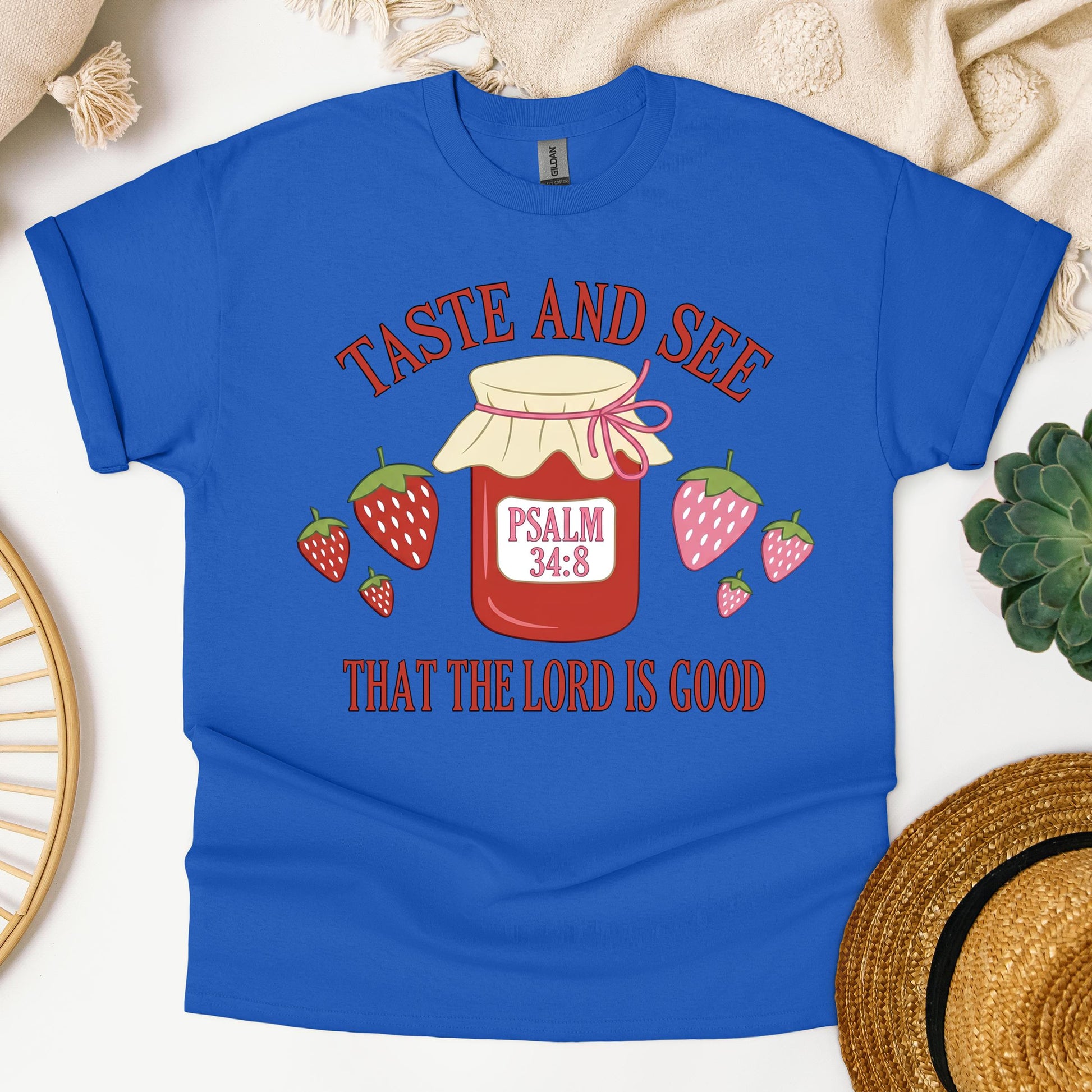 Taste And See That The Lord Is Good Psalm 34.8 01