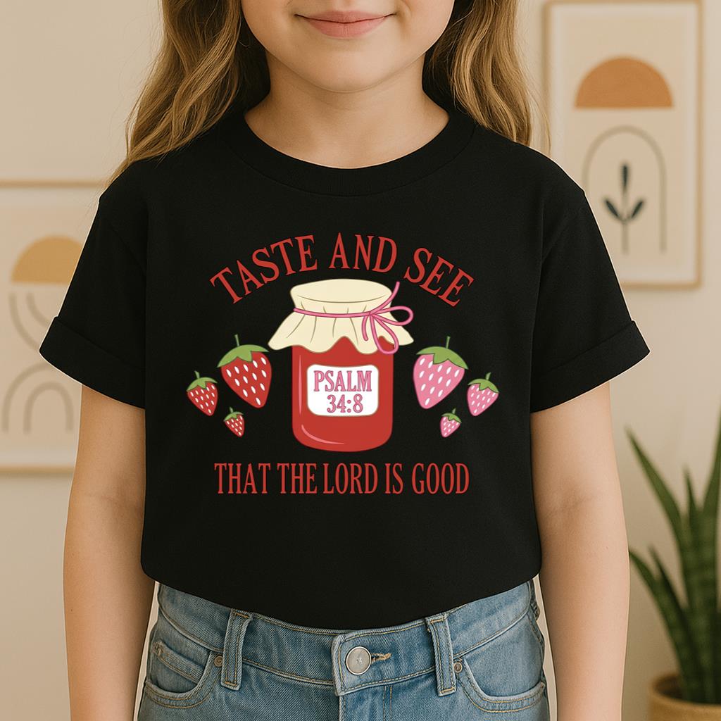 Taste And See That The Lord Is Good Psalm 34.8 01