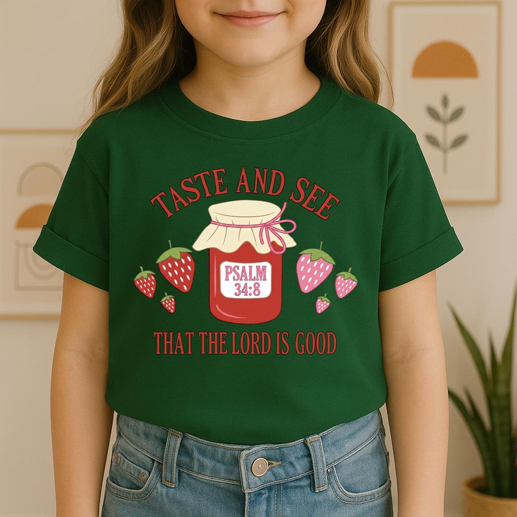 Taste And See That The Lord Is Good Psalm 34.8 01