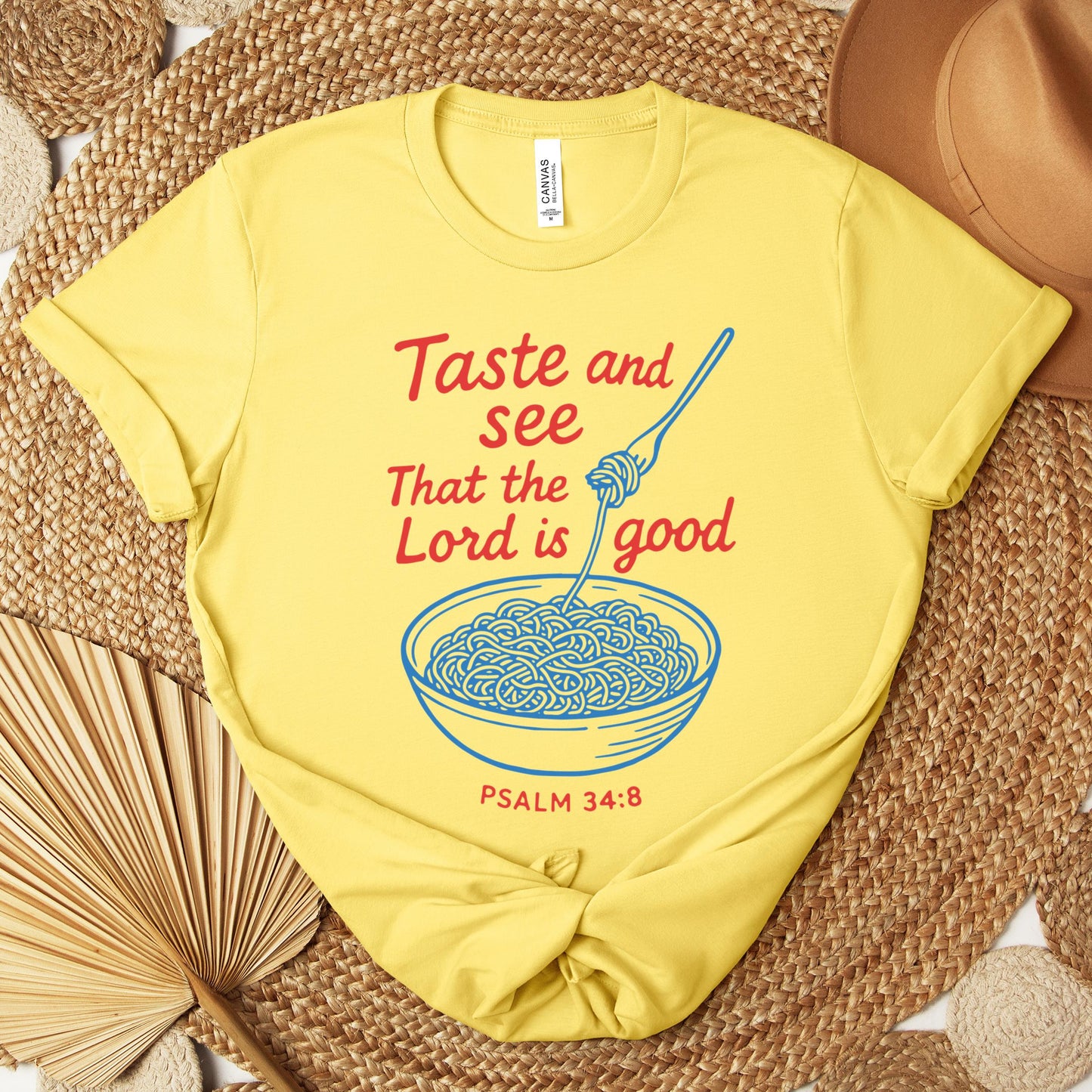 Taste And See That The Lord Is Good Psalm 34.8 Premium T-shirt