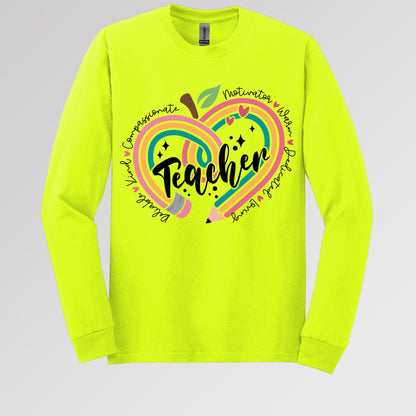 Teacher Compassionate Motivator Warm Dedicated Loving Reliable Kind 01